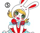 わたしのイラストで貴方のアイコン作ります わたしが描いた既存のイラストから貴方だけのアイコン作ります！ イメージ5