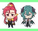 パッと目を引くころっとかわいいミニキャラ描きます シンプルな塗りで誰にでも愛されるミニキャラを イメージ5