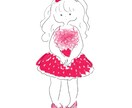 ゆるカワイイ♡人物イラスト描きます 挿絵やアイコンなど、シンプルで使いやすいイラストが欲しい方へ イメージ7