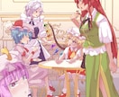 かわいい女の子のイラストを制作します 全身立ち絵・同人誌表紙・動画用など幅広く対応！ イメージ2