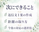 人間関係の悩みを7日間で整理し、次の対応を考えます ＿モヤモヤした状況を整理し、返信や動き方を一緒に考えます イメージ7