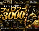 Xフォロワー3000人増えるまで拡散します Xフォロワー3000人増えるまで拡散します イメージ1