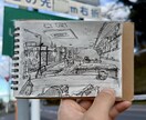 カフェやお店の店内、ご自宅の絵を描きます お気に入りのお店やこだわりの家の絵を水彩画で描きます！ イメージ4