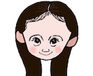 シンプルなカラー似顔絵をお描きします SNSのプロフィールアイコンに最適！名刺にもどうぞ。 イメージ3
