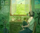 無料修正制限なし！1枚絵、キャラクター書き上げます カワイイ系、儚い系からホラー系まで！幅広く描きます! イメージ1