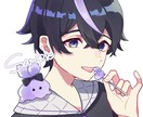 アイコン・サムネ用・1枚絵など幅広く制作します 綺麗系、かわいい系のイラストを描きます！ イメージ4