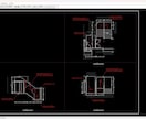 手書き図面からCAD化（JW-CAD）します 手書き図面をJW-CADでトレースし見やすく整理した事例です イメージ5