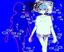 どろどろの気持ちを絵にします 雨降って固まらなかった地を描いています。 イメージ2