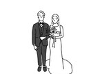 シンプルでキャクターのような似顔絵を描きます アイコンや贈り物に＋αでイラストを贈るのもおすすめです！ イメージ1