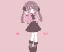 飾りたくなる4頭身デフォルメイラスト描きます おしゃれでキュートなイラストに仕上げます イメージ3