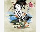 和風ビジュアル系！迫力あるデザインイラスト描きます お祭り／スポーツ／音楽／歴史関連イベント等、制作実績多数！ イメージ5
