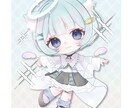 SDキャラ制作ふわかわデフォルメキャラ描きます 可愛いSDキャラを描きます｜SNSアイコン、ショートに◎ イメージ2