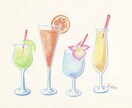 ゆるゆる色鉛筆イラスト描きます 暖かい手描きのプロフ用、ホームページ用、イラスト描きます！ イメージ5