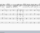 初心者の方向け、アカペラのアレンジ譜を作成します 歌いやすいシンプルで分かりやすい楽譜をご提供いたします。 イメージ3