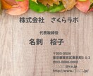 名刺デザインいたします さわやかな名刺デザインつくります イメージ4
