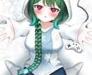 商用可能〇可愛い女の子を描きます 1枚絵、SNSアイコン、ヘッダーなど イメージ2