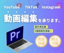 SNS用/ショート動画編集承ります （1分程度／カット・テロップ・BGM付き） イメージ1