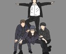 写真をイラストにします こだわりの丁寧さで、特徴を掴んだスッキリお洒落なイラストへ イメージ6
