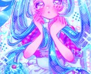 キラキラでキュートなイラスト！制作します キラキラ･キュート･ポップなイラストを求める方におすすめ！ イメージ5