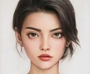 お好きな顔写真、画像をイラスト化実写化美化します AI搭載のツールで自在に個性的なイラストを イメージ1
