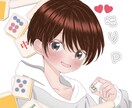 早期対応可◎キラキラしたイラストお描きします SNSアイコンに向いていてます！(等身別途料金) イメージ1