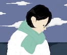 シャープの目を主に雰囲気のあるイラストを描きます SNSアイコン.壁紙等の利用向け イメージ1