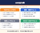 仕事のモヤモヤをAIで整理します 頭の中の「やること」を今日やる3つに整理 イメージ5
