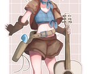 かわいい女の子お描きします 4月以降のご依頼募集中。あたたかい雰囲気の女の子が得意です！ イメージ4
