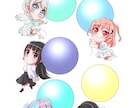 ほんわかポップな雰囲気のイラスト描きます 個性あふれる絵柄であなたの希望を形にします！ イメージ4