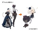 納品早め！デフォルメイラスト承ります 実績作りのため、初回お値引料金です！ イメージ3