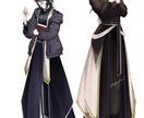 ご希望の用途に沿ったキャライラストをお描きします ♦ミニキャラ・等身・老若男女OK！幅広く対応いたします♦ イメージ6