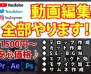 お値打ち価格にて動画編集致します 動画編集　リーズナブル料金にて対応を致します イメージ1