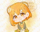かわいいミニキャラのアイコン、ヘッダー描きます もちっと頬っぺがおいしそうなイラスト イメージ2