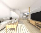 戸建て住宅簡易建築パース作成します イメージしづらい部分をイメージしやすくしましょう イメージ2