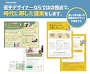 チラシ・DMのデザインをします 若手デザイナーならではの視点で、時代に即した提案をします イメージ1