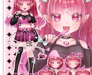 かわいくポップなイラスト制作します VTuber、Vライバー、個人観賞用なんでも！ イメージ5