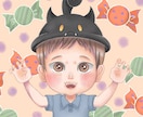 ファーストカットにぴったり！可愛い似顔絵を描きます ふんわり優しい似顔絵を作成いたします。 イメージ9
