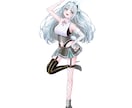 キービジュアルを制作します Vtuber様、自分のアバターやキャラクターをお持ちの方 イメージ2