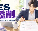 就活ESを論理的に添削します 難関企業の選考経験をもとに、伝わるESへ改善します イメージ1