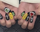 あなたの雰囲気に合わせたネイルチップ作ります 推し活や地雷系などのデザインが得意です！ イメージ1
