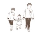 大切な思い出を、やさしい似顔絵にします 記念日も、何気ない日常も。大切なあの日の思い出を特別な1枚に イメージ8