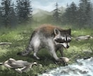 美麗な動物のイラストお描きいたします 今アツいACGのイラストレーターが手掛けます！ イメージ3