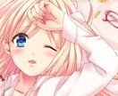 可愛い系アイコンイラスト描きます 女の子も男の子も猫ちゃんも動物もかきます～♪ イメージ4