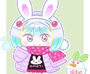 あなただけの「ちびキャラ」制作します 商用利用OK！商業実績あり！グッズやＳＮＳアイコンに○！ イメージ6