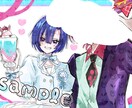 イラストお描きします 商用利用OK！指先まで可愛い絵が好きです！ イメージ3