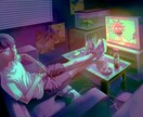 イラスト（人物メイン/背景別料金）描きます あなたのお望みのイラストを安価で制作いたします。 イメージ5