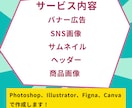 26年12月まで限定1,500円でバナー制作します バナー広告/SNS画像/サムネイル/ヘッダー等対応します！ イメージ2
