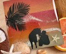 あなたの海の物語を形にします 特別なあの日をあなただけの世界に1つのアートで表現 イメージ2