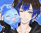 VTuber・配信者のイラスト制作します 商用利用OK！SNSアイコン・サムネに使えるイラスト描きます イメージ3