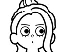 シンプルな似顔絵アイコンイラストを作成します あなただけのオリジナル似顔絵を作成します イメージ4